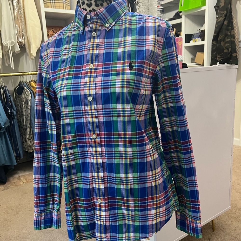 Boys xl 18/20 button Down Ralph Lauren shirt